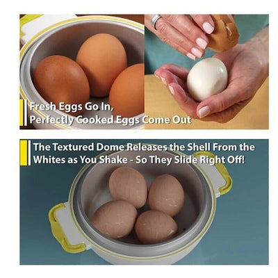 Egg Pod-Microwave Egg Cooker & Peeler