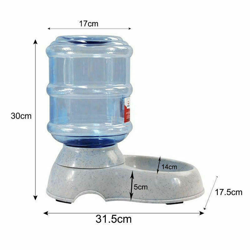 Automatic 3.8L Water Feeder Food Pet Dog Cat