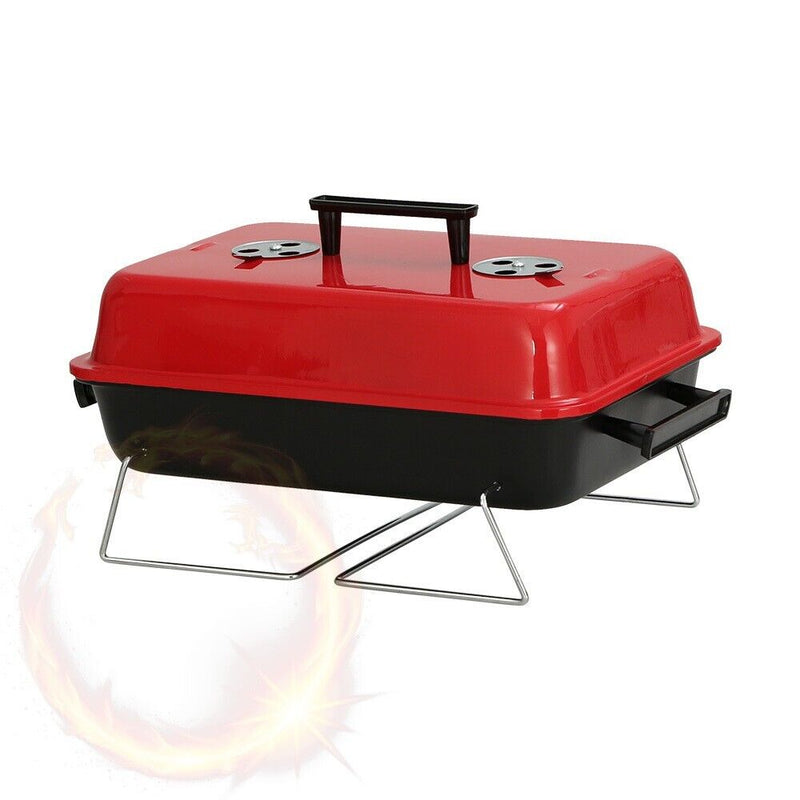 BBQ Portable Grill Camping Barbecue Outdoor Cooking Smoker