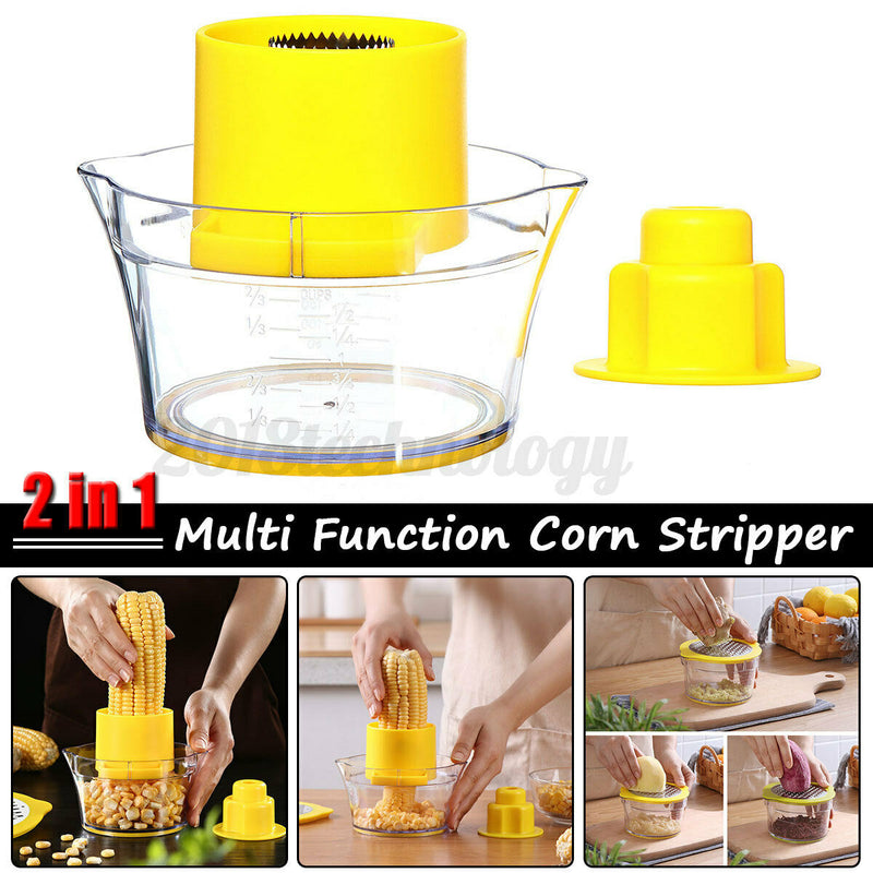 Multifunctional Corn Stripper Peeler Corn Kernels Cob Remover Cutter Protecting