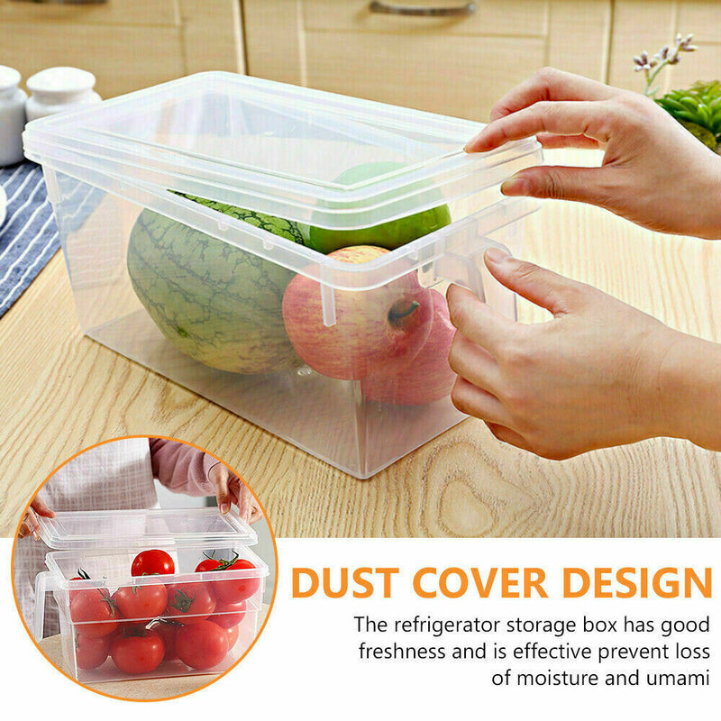 Refrigerator Storage Box Food Container Kitchen