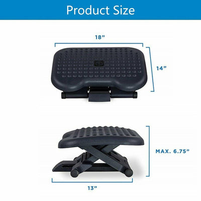 Office Computer Desk Height Angle Adjustable Footrest