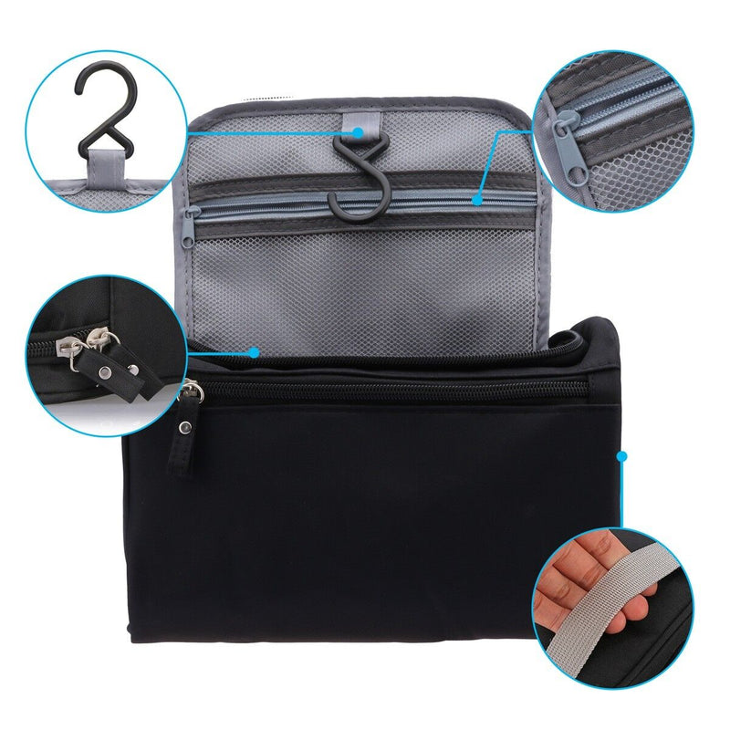 Large Capacity Men Travel Toiletry Kit Wash Bag Waterproof Cosmetic Bags Holder