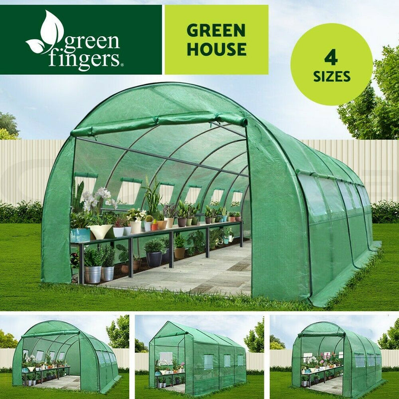 Greenhouse Tunnel Garden Green House Storage Walk in Shed Plant