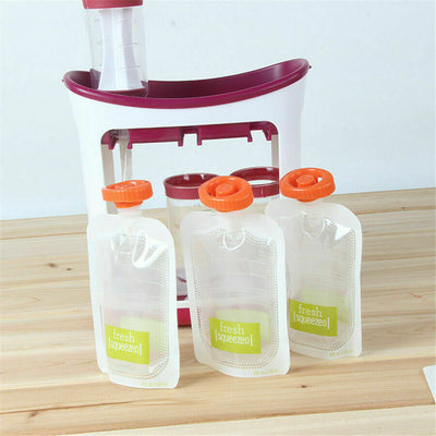 Baby Feeding Food Squeeze Station