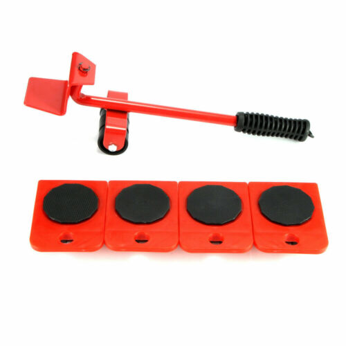 Heavy Furniture Moving Lifter Roller Move Tool Set Wheel Mover Sliders Kit AU