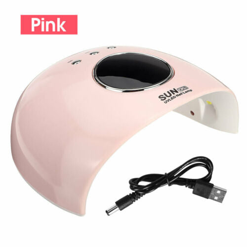 120W UV Nail Lamp LED Light Professional Polish Dryer Builder Gel Curing Device