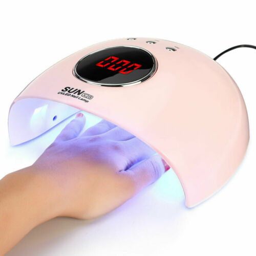 120W UV Nail Lamp LED Light Professional Polish Dryer Builder Gel Curing Device