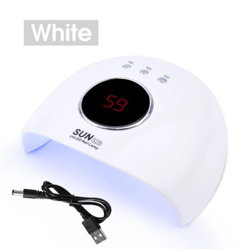 120W UV Nail Lamp LED Light Professional Polish Dryer Builder Gel Curing Device