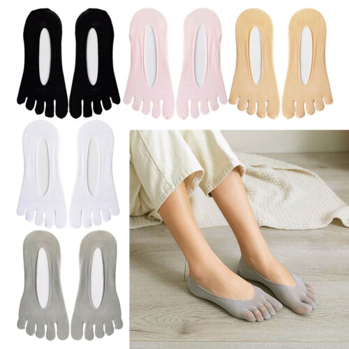 Women Summer Five Finger Socks Breathable Thin Anti-skid Boat Socks Hosiery