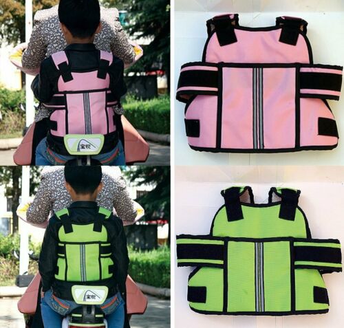 Children Motorcycle Bicycle Bike Safety Seat Belt Strap Harness Adjustable HOT