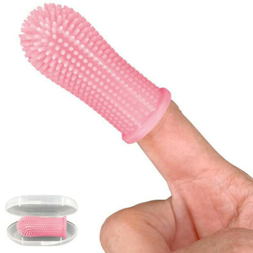 1x Super Soft Pet Finger Toothbrush