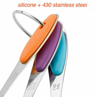 Measuring spoons cups 10PCS stainless steel