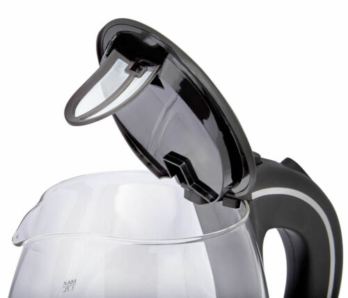 Glass Kettle Electric LED Light Kitchen Water Jug