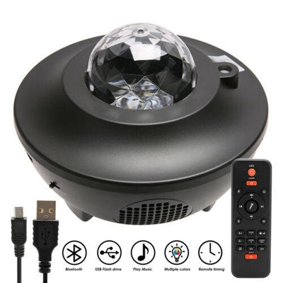 LED Star Night Lamp Projector with Remote Control