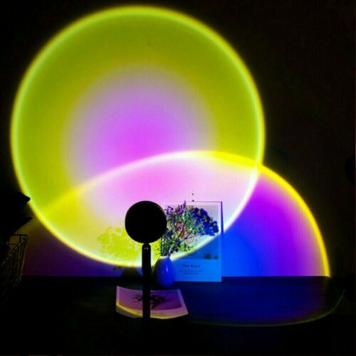 LED Sun Sunset Rainbow Projector Atmosphere Light