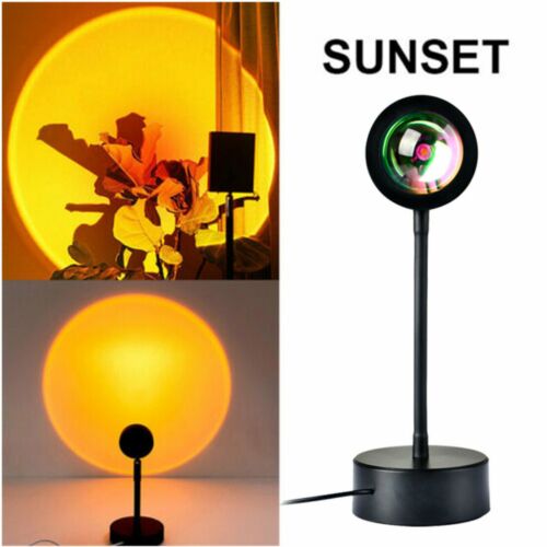 LED Sun Sunset Rainbow Projector Atmosphere Light