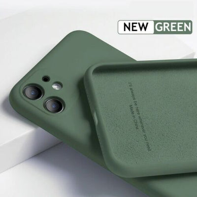 For iPhone 13 12 11 Pro Max X XS XR 8 7 Plus SE Silicone Case Camera Lens Cover