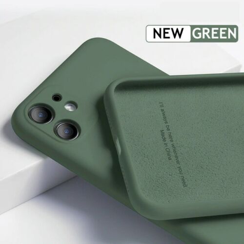 For iPhone 13 12 11 Pro Max X XS XR 8 7 Plus SE Silicone Case Camera Lens Cover