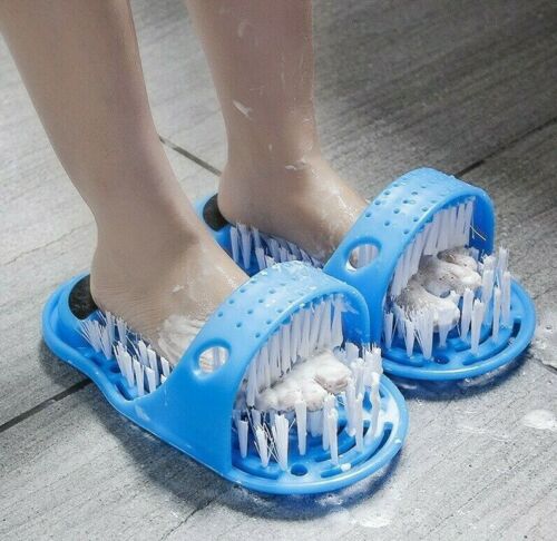 Feet Massage Plastic Bath Slippers Brush Shower Tools Remove Dead Skin Foot Care