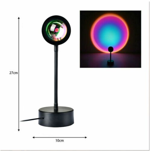 LED Sun Sunset Rainbow Projector Atmosphere Light