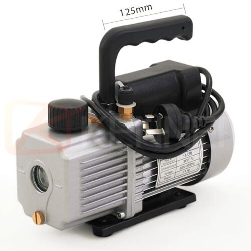 1.8CFM 2 Stages Refrigerant Vacuum Pump Refrigeration Gauges Tools Air Condition