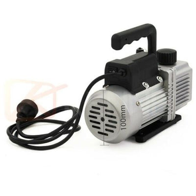 1.8CFM 2 Stages Refrigerant Vacuum Pump Refrigeration Gauges Tools Air Condition